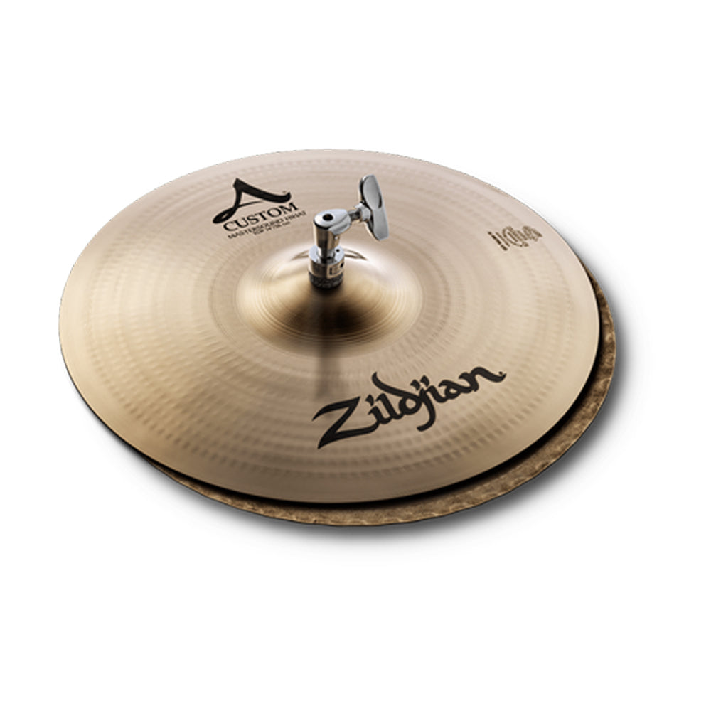 Zildjian 14" A Custom Mastersound HiHats - Pair-drumset-Zildjian- Hermes Music